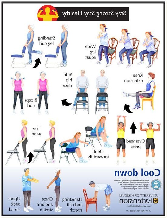 Chair Based Exercises For Seniors - Chairs : Home Decorating Ideas # ...