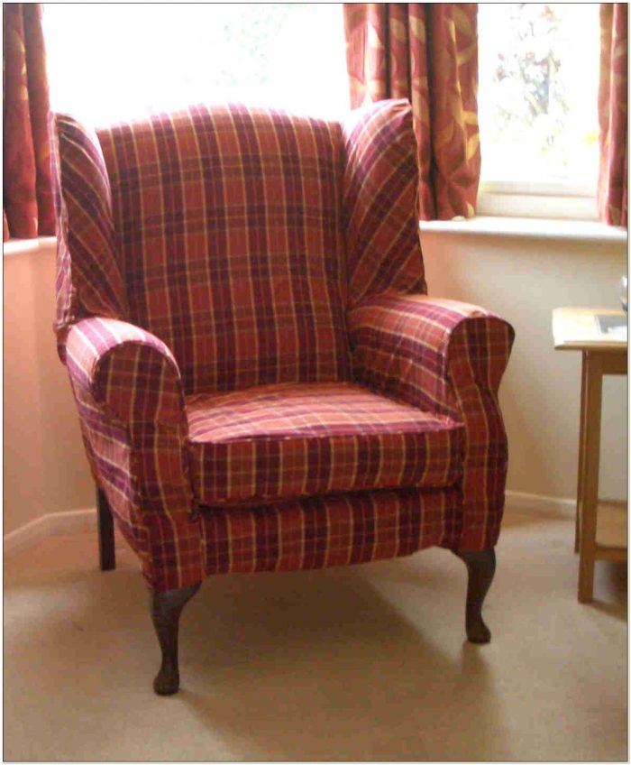 2 Piece Wingback Chair Covers - Chairs : Home Decorating ...